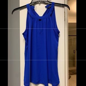 Papermoon Garland Keyhole Halter Blouse